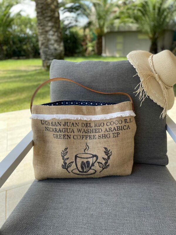 Cabas La petite tasse bleue
