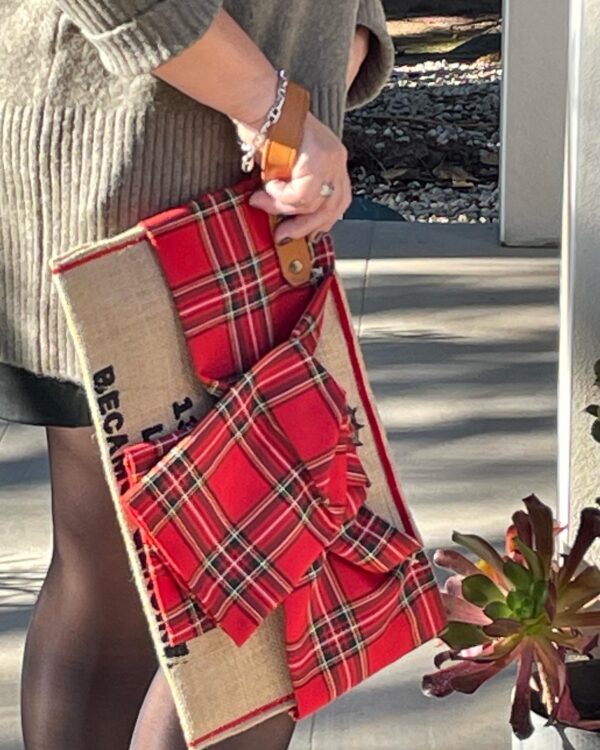 Pochette l'Ecossaise et son nœud