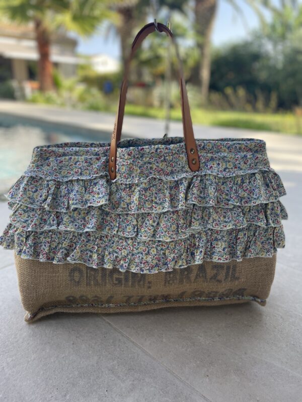 Le grand cabas Brasil blue en jupette